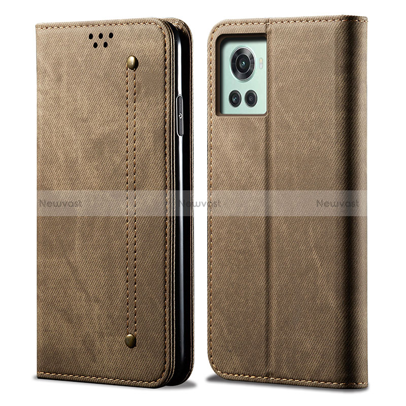 Cloth Case Stands Flip Cover for OnePlus Ace 5G