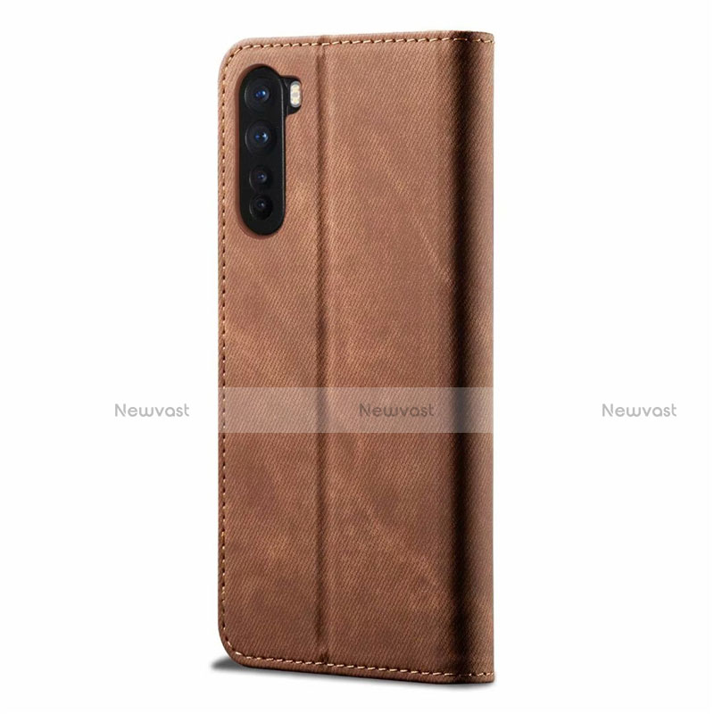 Cloth Case Stands Flip Cover for OnePlus Nord