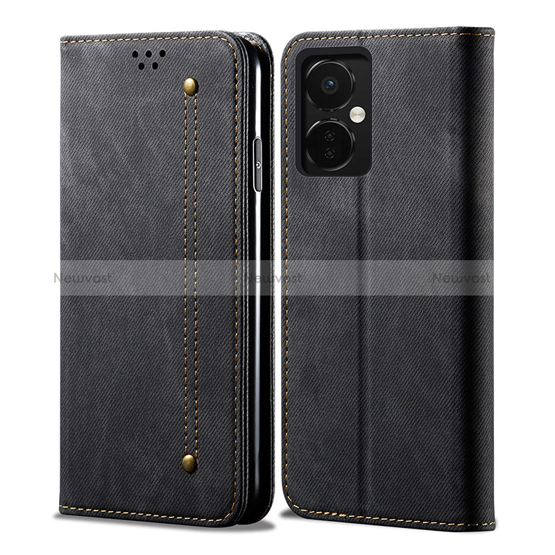 Cloth Case Stands Flip Cover for OnePlus Nord N30 5G