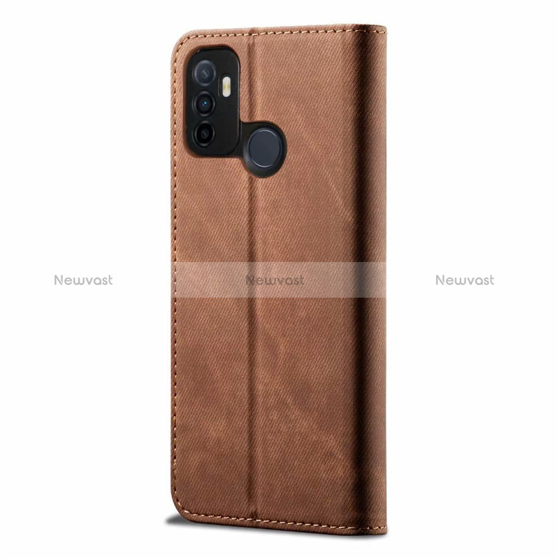 Cloth Case Stands Flip Cover for Oppo A11s