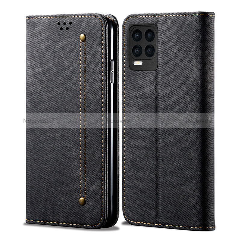 Cloth Case Stands Flip Cover for Realme 8 4G