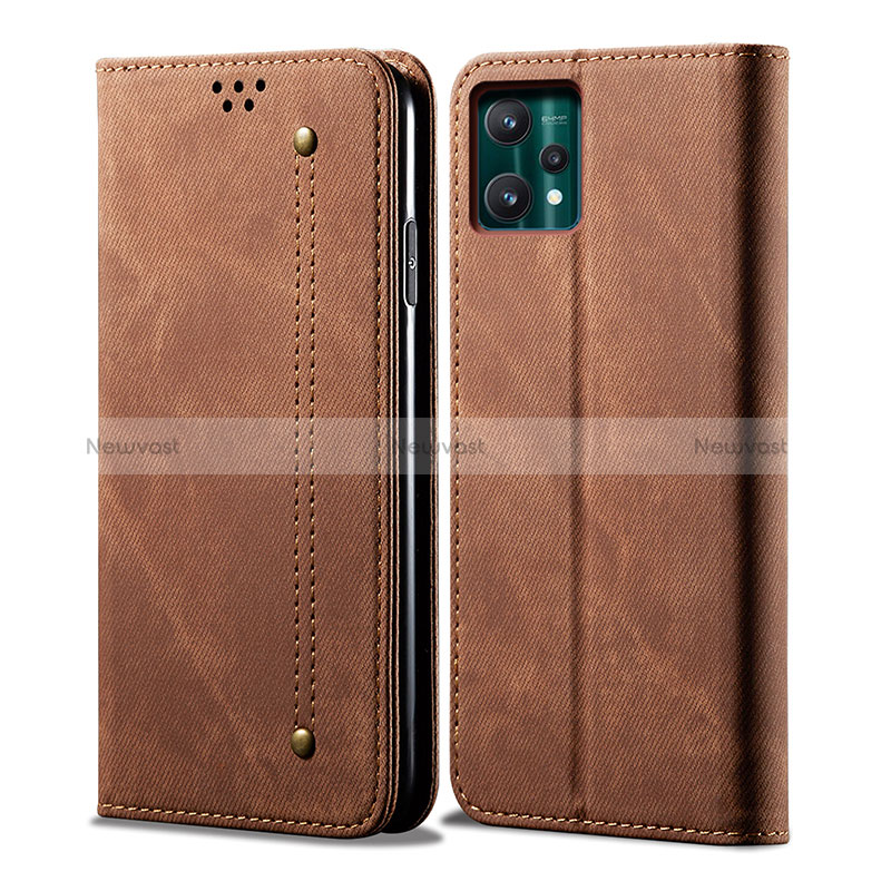 Cloth Case Stands Flip Cover for Realme 9 5G