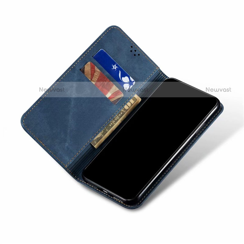 Cloth Case Stands Flip Cover for Realme C11