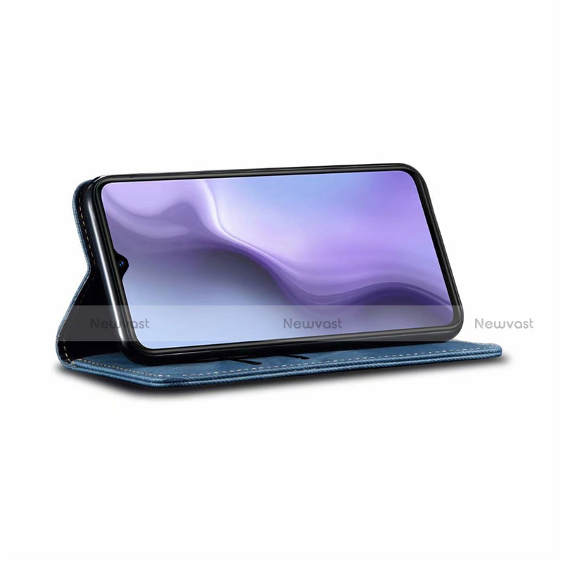 Cloth Case Stands Flip Cover for Realme Q