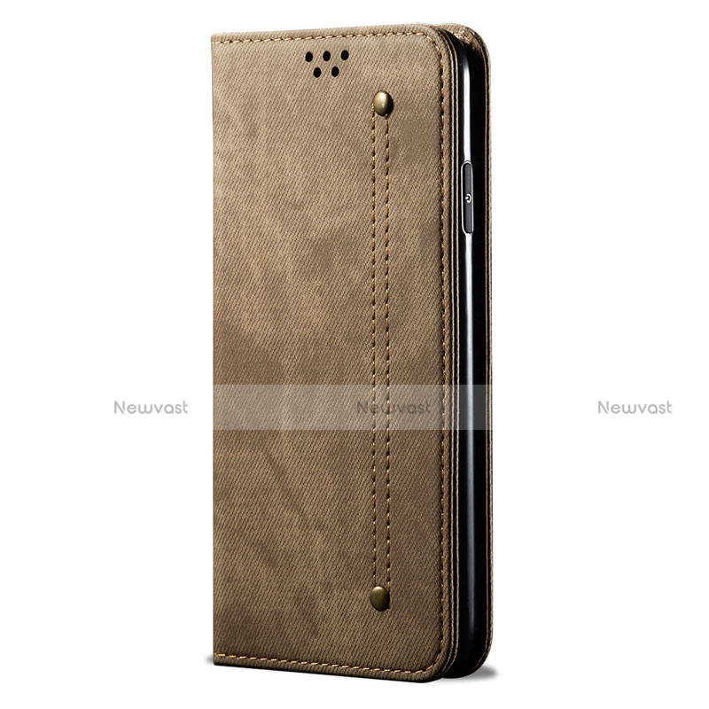 Cloth Case Stands Flip Cover for Realme X50t 5G