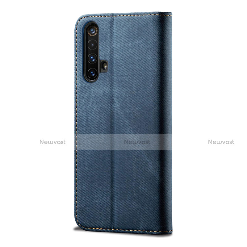 Cloth Case Stands Flip Cover for Realme X50t 5G