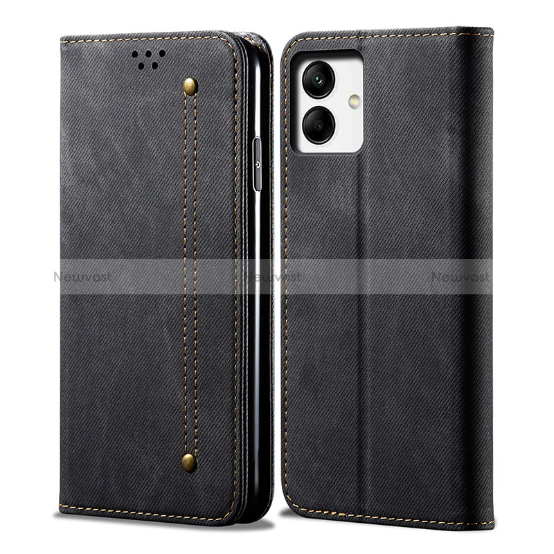 Cloth Case Stands Flip Cover for Samsung Galaxy A04 4G