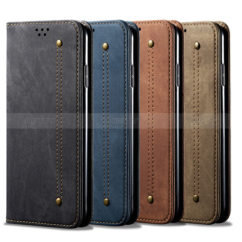 Cloth Case Stands Flip Cover for Samsung Galaxy A04E