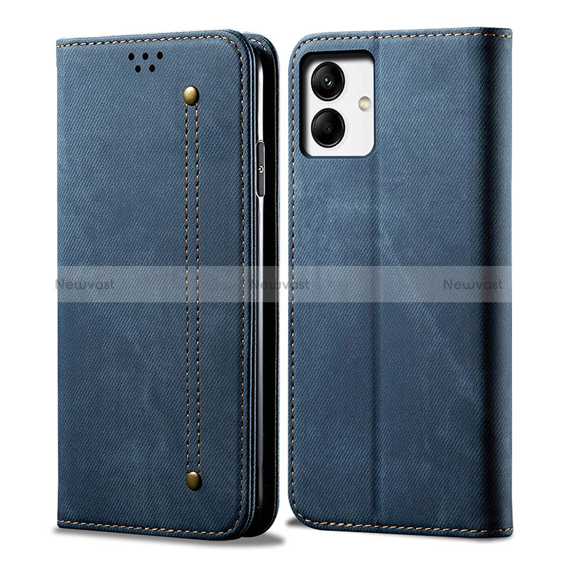 Cloth Case Stands Flip Cover for Samsung Galaxy A05