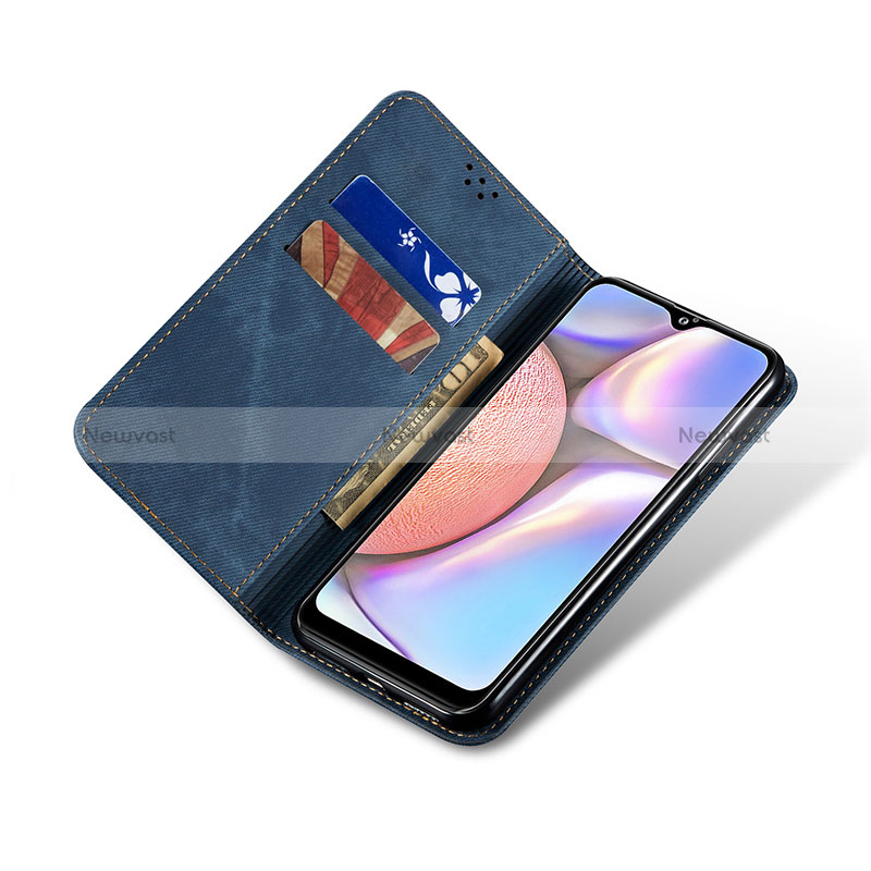 Cloth Case Stands Flip Cover for Samsung Galaxy A10s