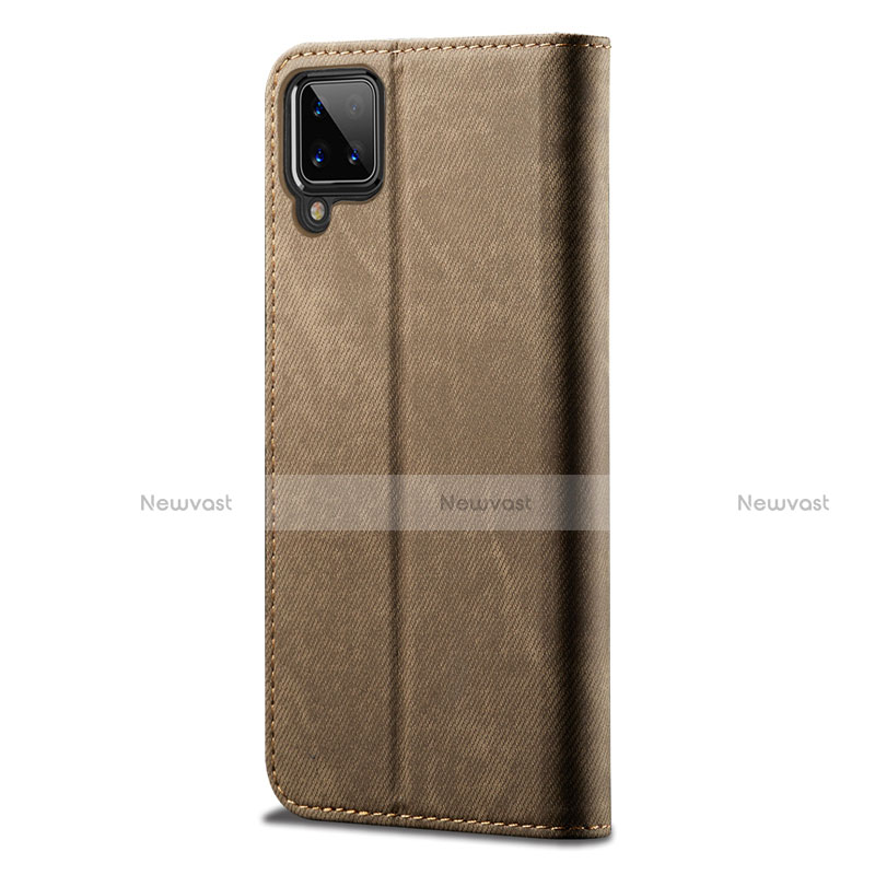 Cloth Case Stands Flip Cover for Samsung Galaxy A12