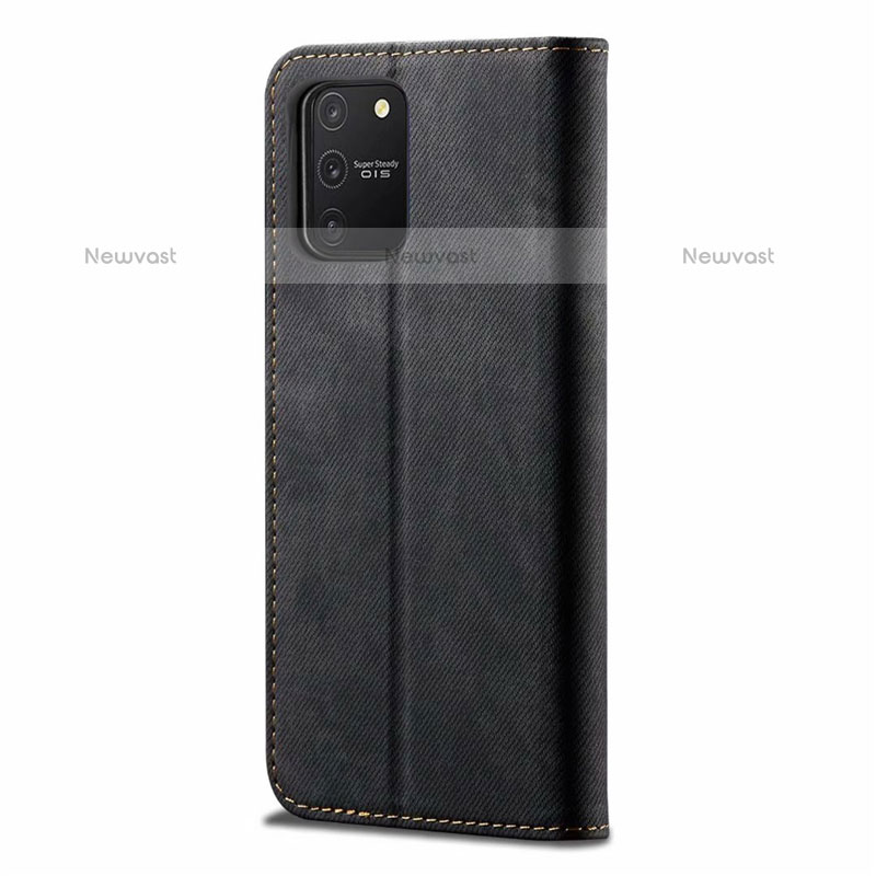 Cloth Case Stands Flip Cover for Samsung Galaxy A91