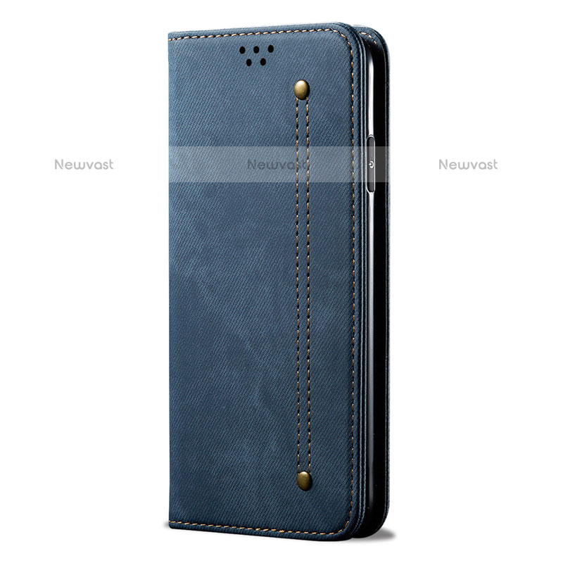 Cloth Case Stands Flip Cover for Samsung Galaxy F12