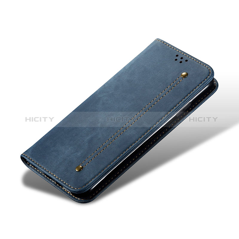 Cloth Case Stands Flip Cover for Samsung Galaxy F42 5G