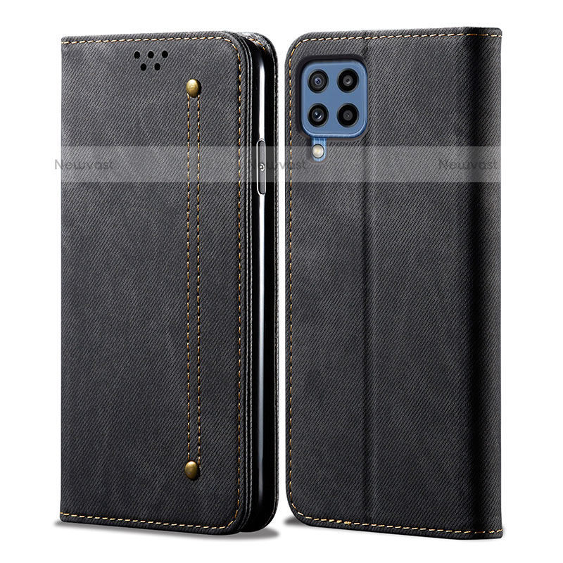 Cloth Case Stands Flip Cover for Samsung Galaxy M42 5G