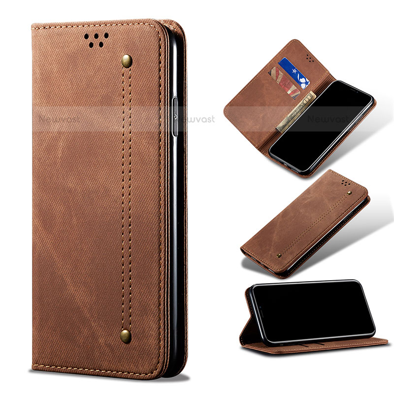 Cloth Case Stands Flip Cover for Samsung Galaxy S23 Plus 5G