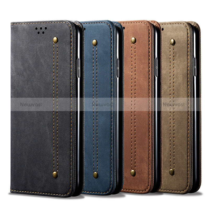 Cloth Case Stands Flip Cover for Xiaomi Mi 11T Pro 5G