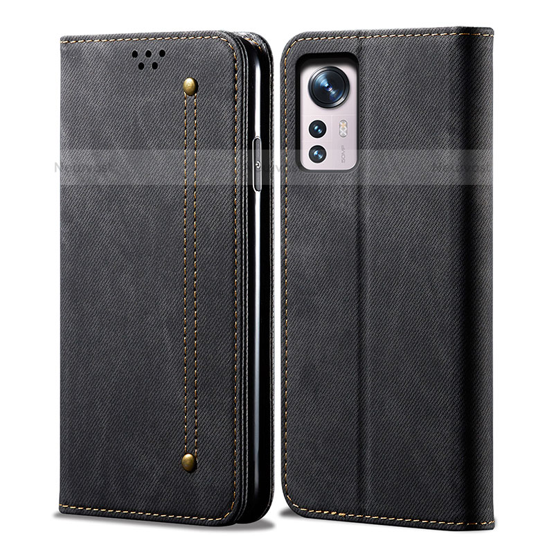 Cloth Case Stands Flip Cover for Xiaomi Mi 12S Pro 5G