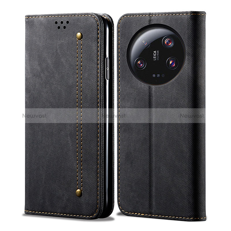 Cloth Case Stands Flip Cover for Xiaomi Mi 13 Ultra 5G