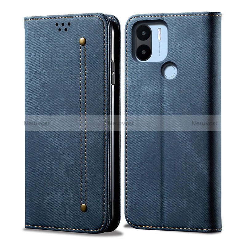 Cloth Case Stands Flip Cover for Xiaomi Poco C51