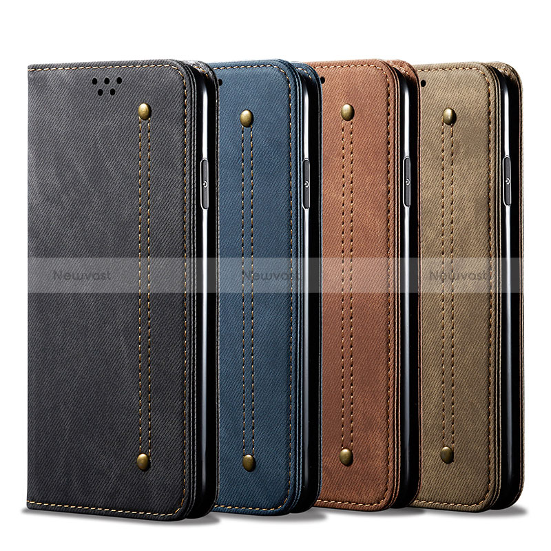 Cloth Case Stands Flip Cover for Xiaomi POCO M3 Pro 5G