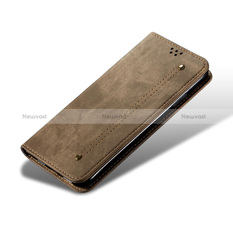 Cloth Case Stands Flip Cover for Xiaomi Redmi 10 Power