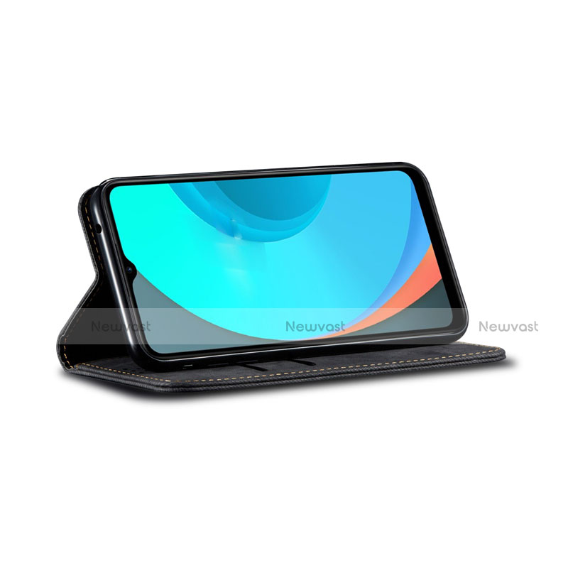 Cloth Case Stands Flip Cover for Xiaomi Redmi 9C NFC