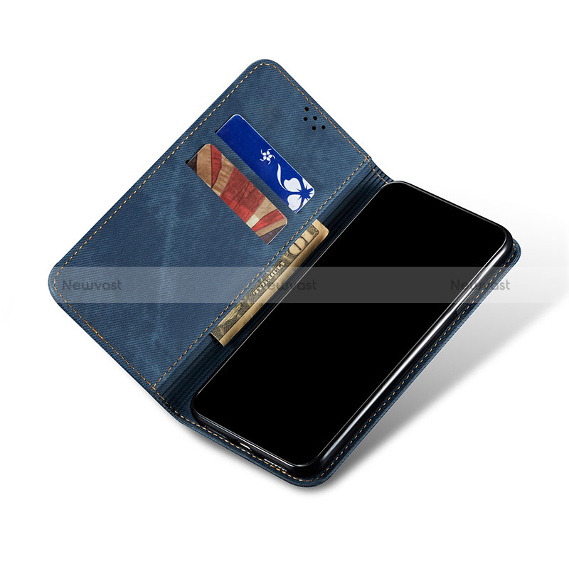 Cloth Case Stands Flip Cover for Xiaomi Redmi A2 Plus