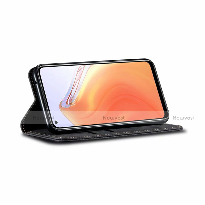 Cloth Case Stands Flip Cover for Xiaomi Redmi K30S 5G