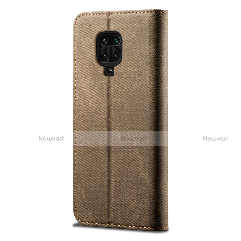 Cloth Case Stands Flip Cover for Xiaomi Redmi Note 9S