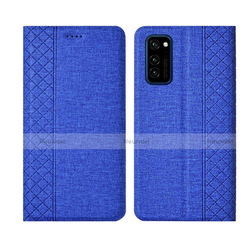 Cloth Case Stands Flip Cover H01 for Huawei Honor V30 Pro 5G