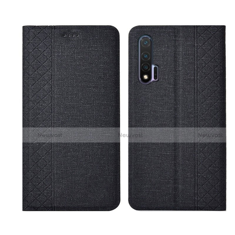 Cloth Case Stands Flip Cover H01 for Huawei Nova 6