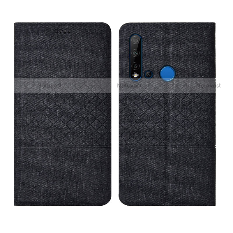 Cloth Case Stands Flip Cover H01 for Huawei P20 Lite (2019)