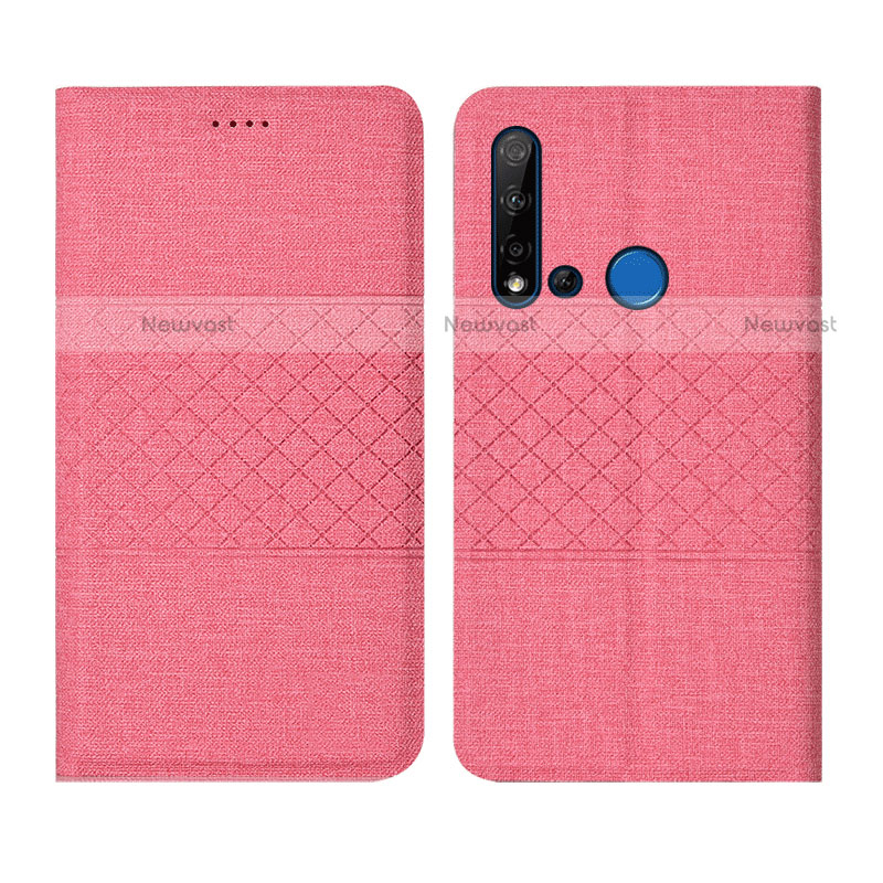 Cloth Case Stands Flip Cover H01 for Huawei P20 Lite (2019)