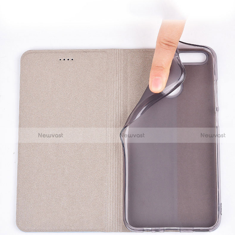 Cloth Case Stands Flip Cover H01 for OnePlus 7T