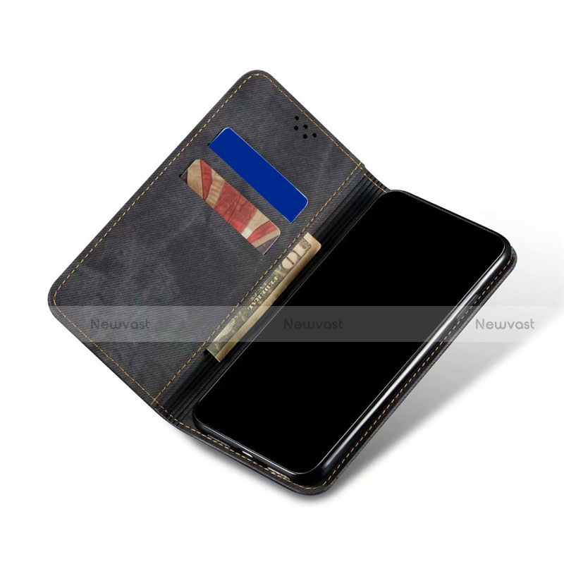 Cloth Case Stands Flip Cover H01 for Oppo F15