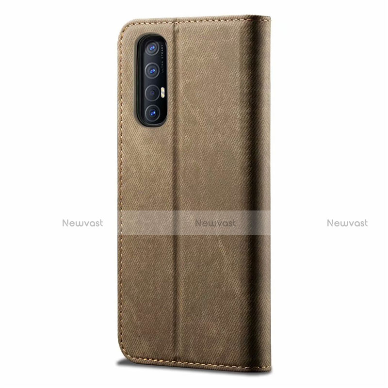 Cloth Case Stands Flip Cover H01 for Oppo Find X2 Neo