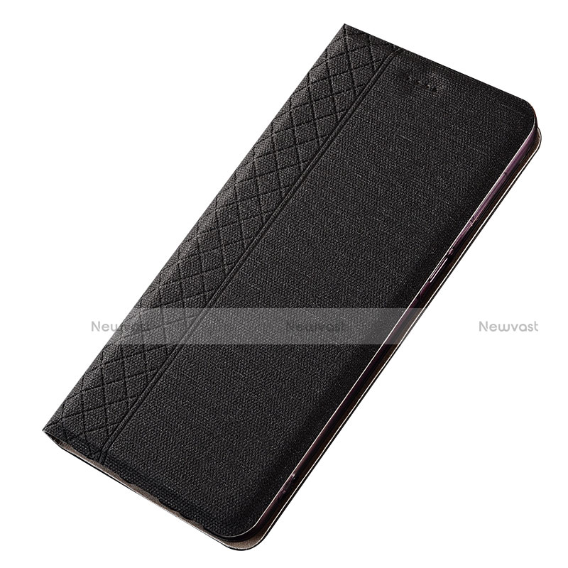 Cloth Case Stands Flip Cover H01 for Samsung Galaxy A70