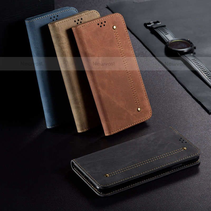 Cloth Case Stands Flip Cover H01 for Xiaomi Mi 11 Lite 4G