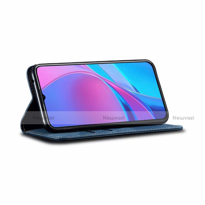 Cloth Case Stands Flip Cover H01 for Xiaomi Redmi 9A