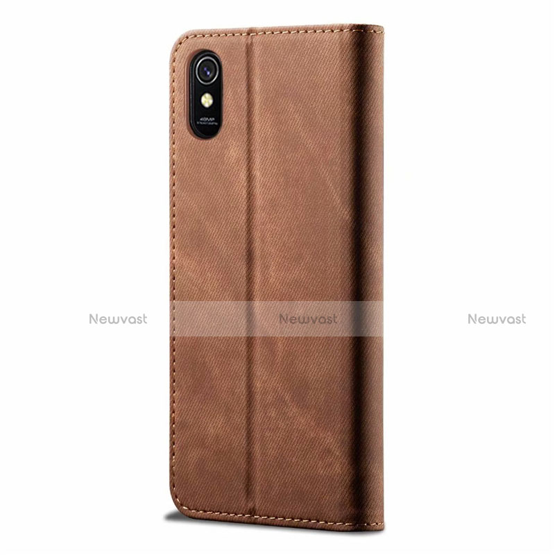 Cloth Case Stands Flip Cover H01 for Xiaomi Redmi 9A