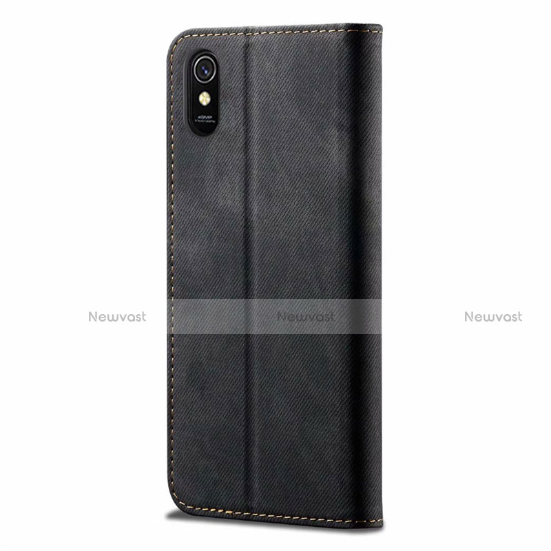 Cloth Case Stands Flip Cover H01 for Xiaomi Redmi 9A