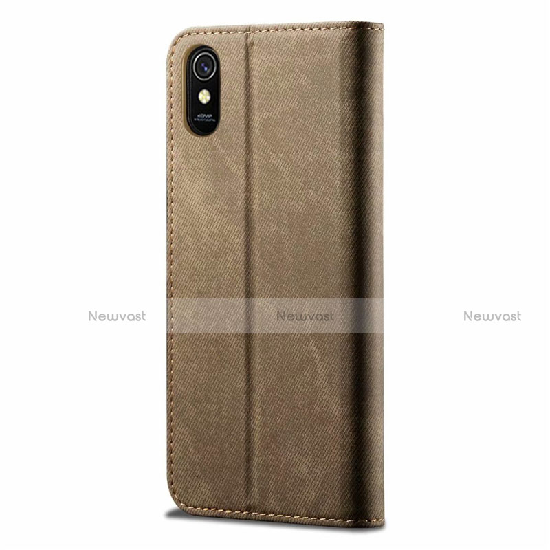 Cloth Case Stands Flip Cover H01 for Xiaomi Redmi 9A