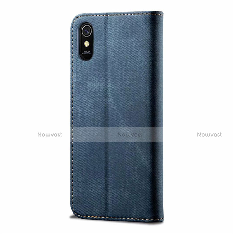 Cloth Case Stands Flip Cover H01 for Xiaomi Redmi 9A