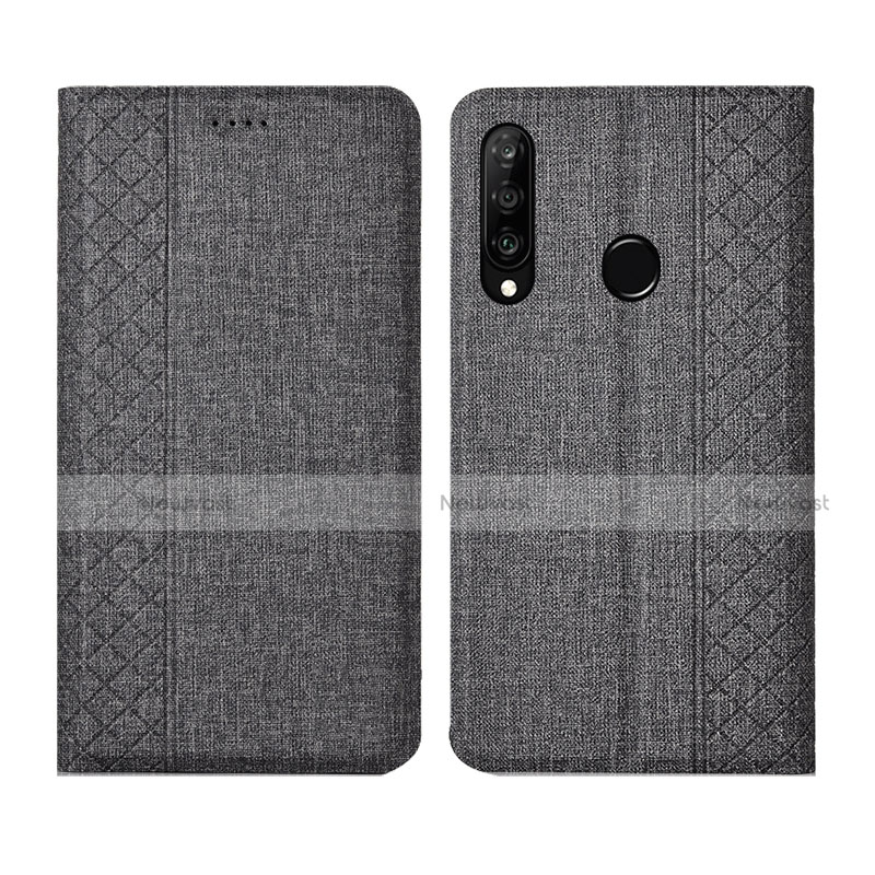 Cloth Case Stands Flip Cover H02 for Huawei P30 Lite