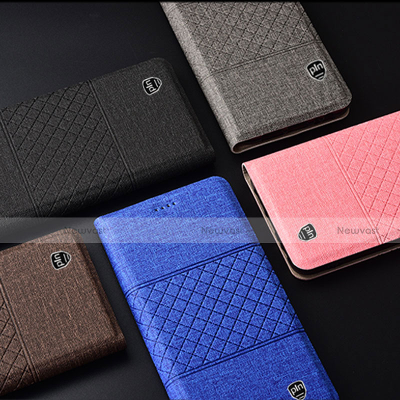 Cloth Case Stands Flip Cover H12P for Motorola Moto G20