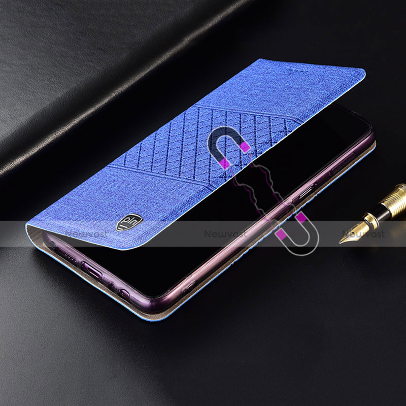 Cloth Case Stands Flip Cover H12P for Motorola Moto G40 Fusion