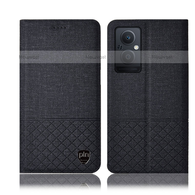 Cloth Case Stands Flip Cover H12P for OnePlus Nord N20 5G