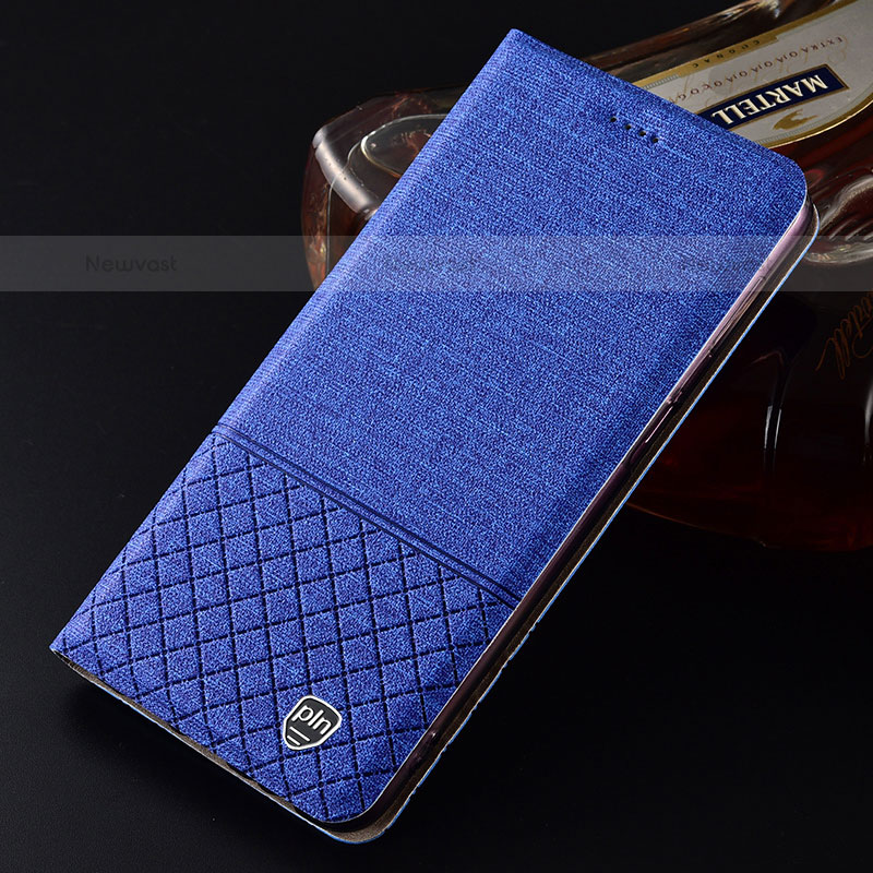 Cloth Case Stands Flip Cover H12P for Samsung Galaxy S21 Plus 5G