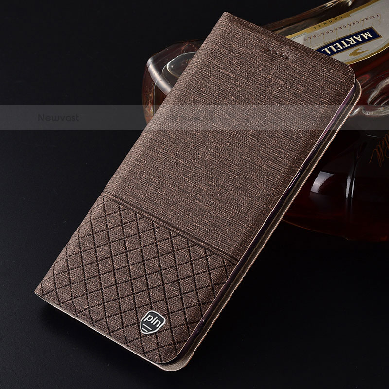 Cloth Case Stands Flip Cover H12P for Samsung Galaxy S21 Plus 5G